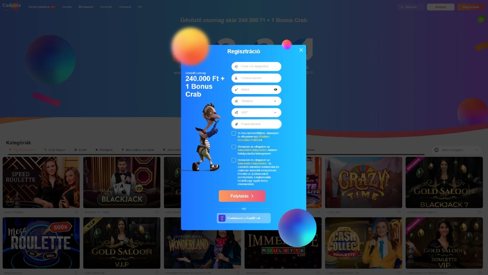 Felhasználói fiók létrehozása lépésről lépésre